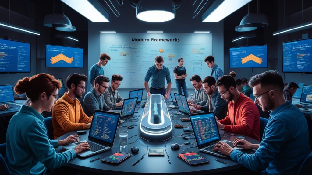 Cómo seleccionar y utilizar frameworks modernos en el desarrollo