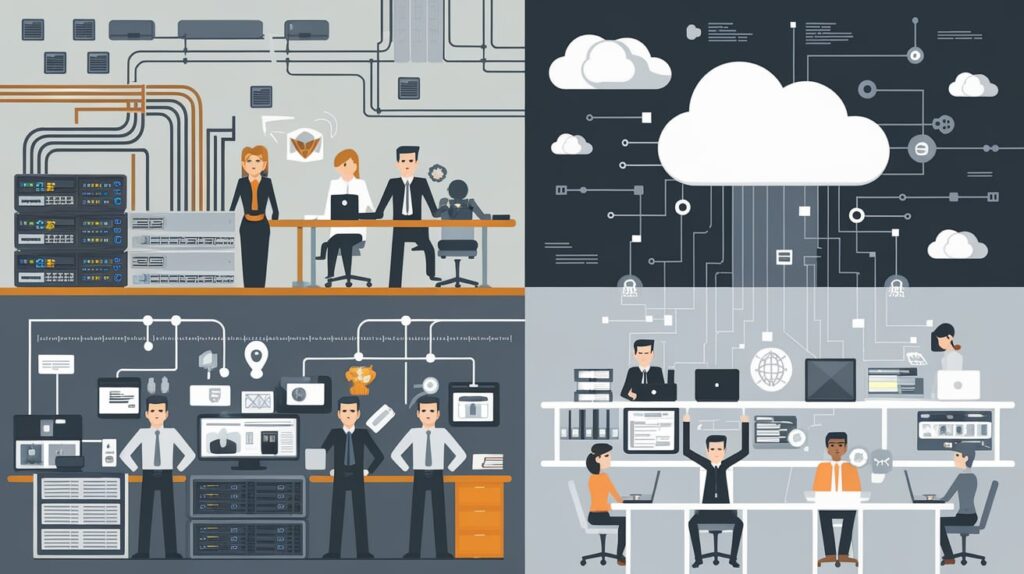 Cómo elegir entre soluciones IT locales y en la nube