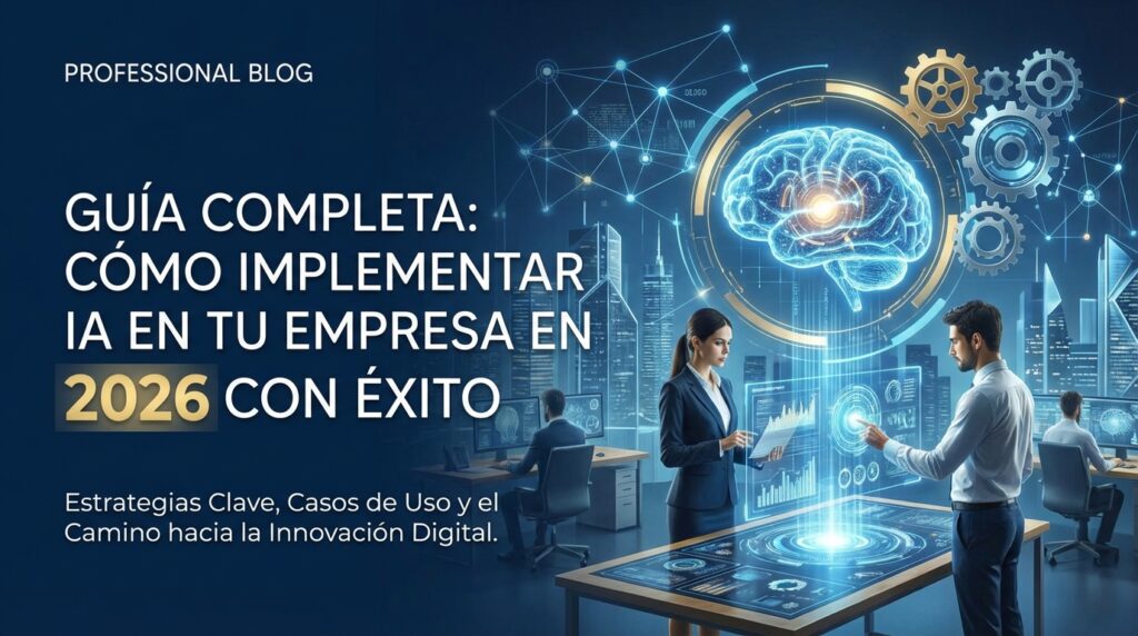 Guía Completa: Cómo implementar IA en la empresa en 2026 con éxito