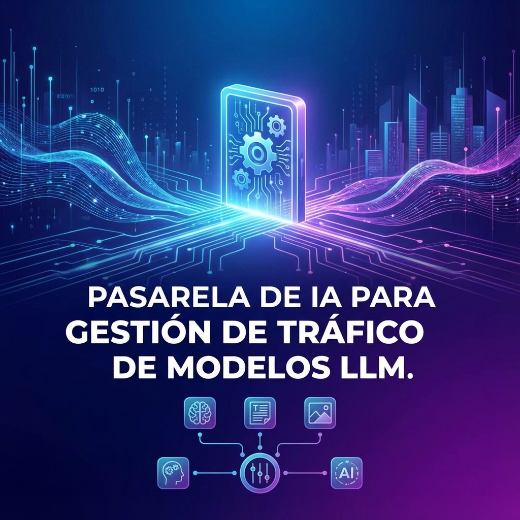 Pasarela de IA para gestión de tráfico de modelos LLM